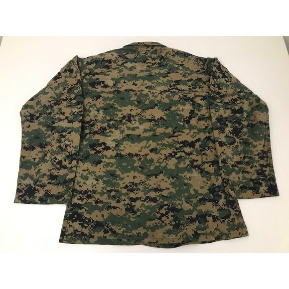 Propper International USMC Navy Mens M Camo Button Front Jacket *12 - Picture 2 of 9